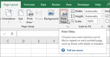 excel for mac how do you program the column header to sort by